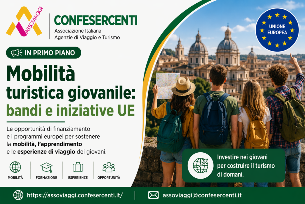 Mobilità turistica giovanile: Bandi e iniziative UE