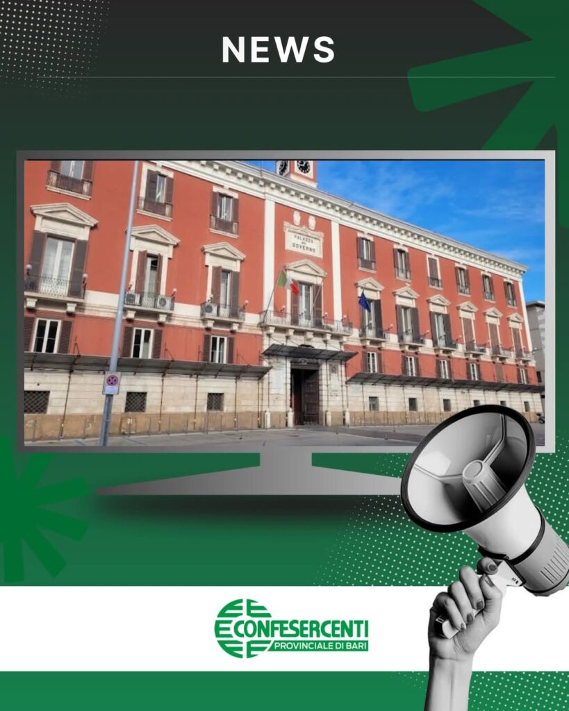 Sicurezza a Bari: Confesercenti all’incontro convocato dalla Prefetta Rossana Riflesso